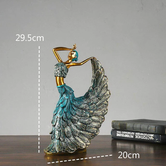 Pretty Dancer Figurines Wine Holder - Image 11
