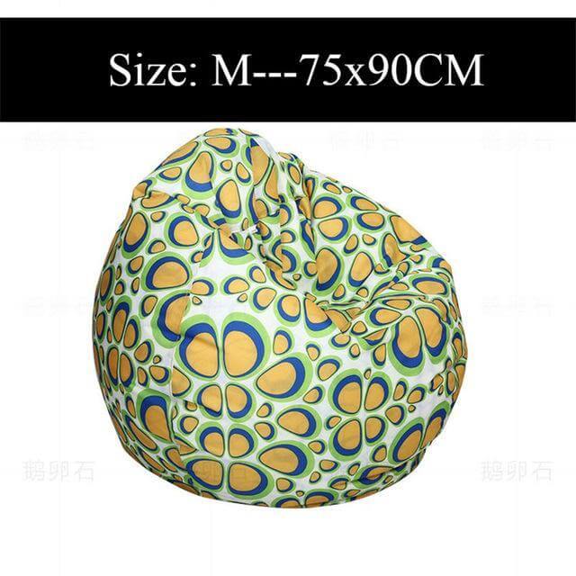 Printed Lounger Sofa Bean Bags - Image 6