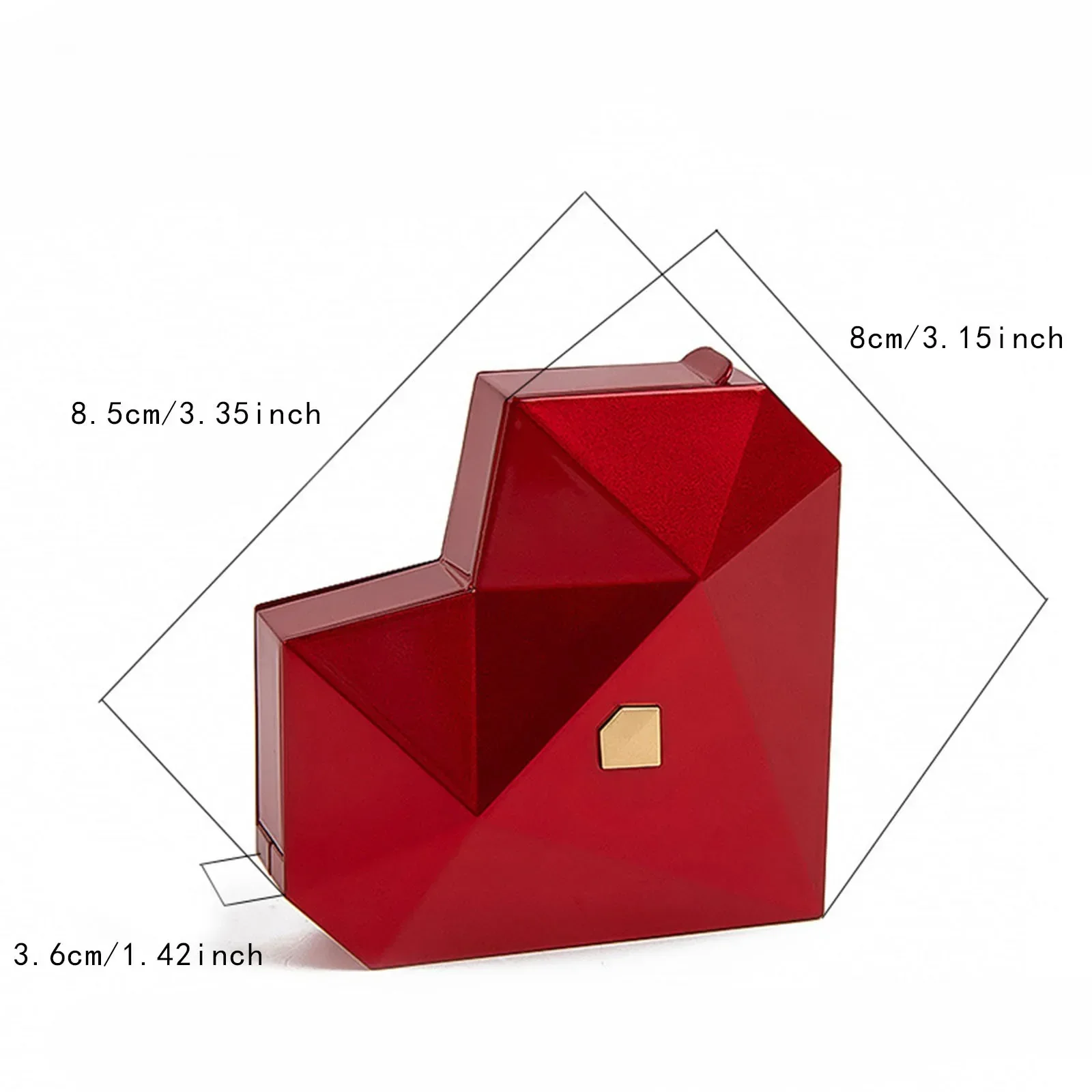 Prism Heart Surprise Love Ring Box - Image 5
