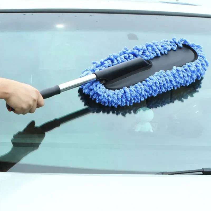 Pro Clean Universal Retractable Car Waxing Brush Set - Image 3