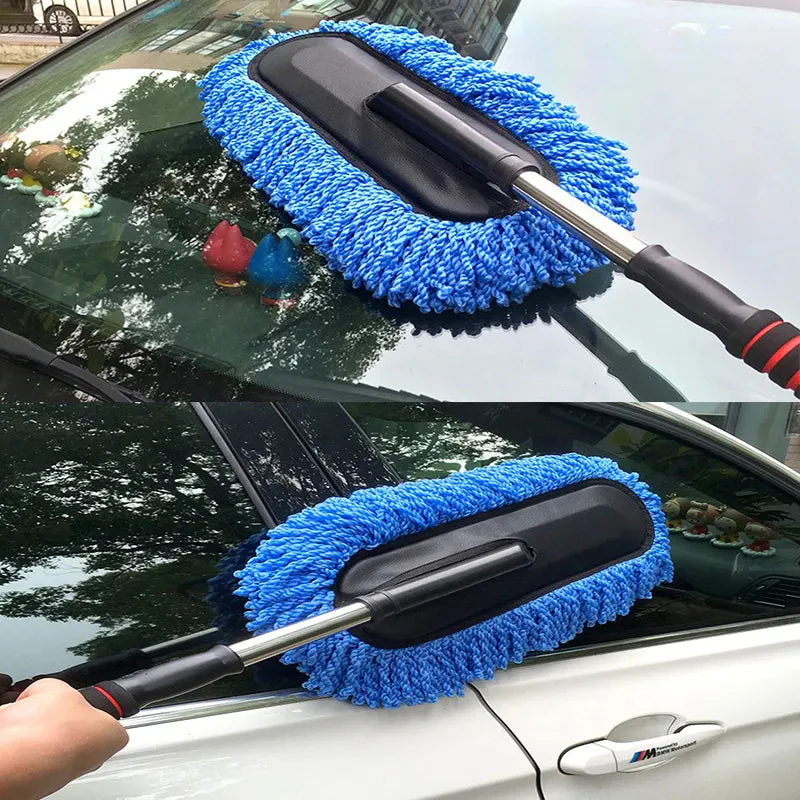 Pro Clean Universal Retractable Car Waxing Brush Set - Image 5