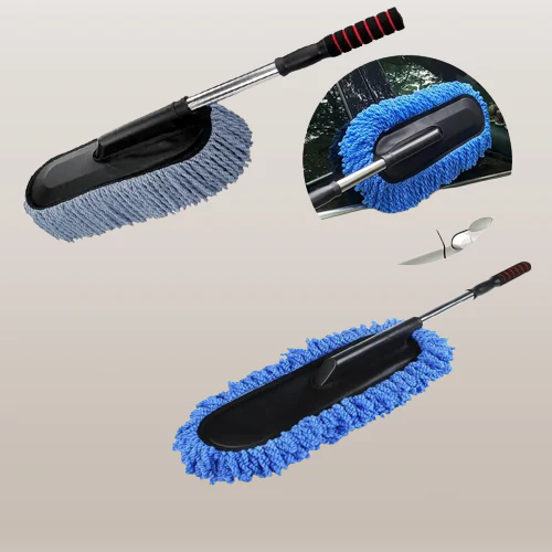 Pro Clean Universal Retractable Car Waxing Brush Set - Image 8