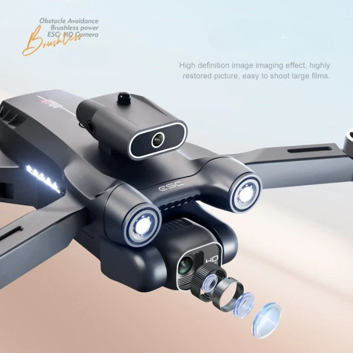 Pro View Aerial Photography Foldable Travel Mini Drone - Image 2
