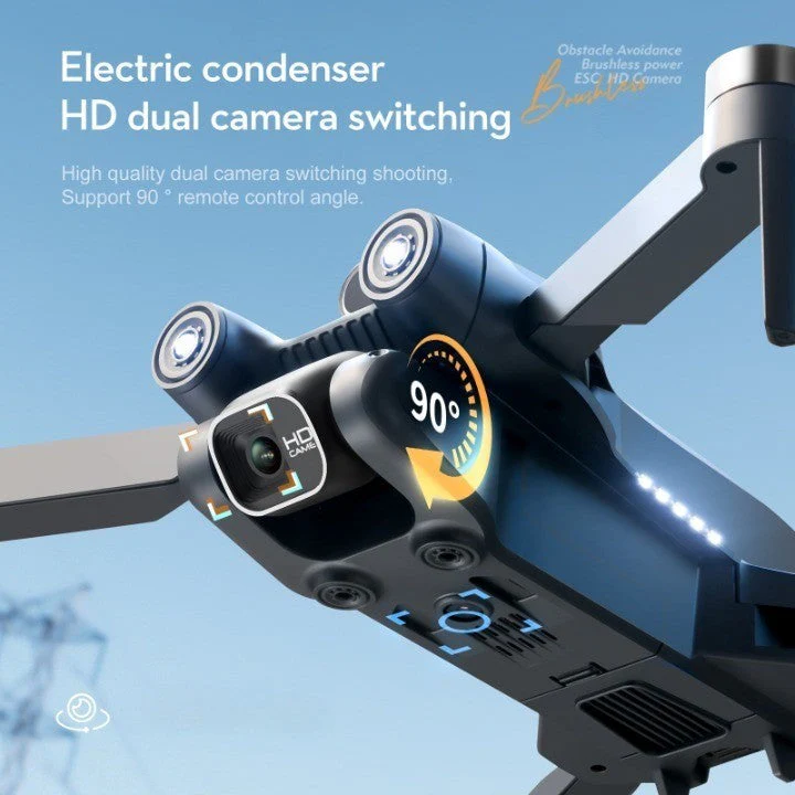 Pro View Aerial Photography Foldable Travel Mini Drone - Image 4