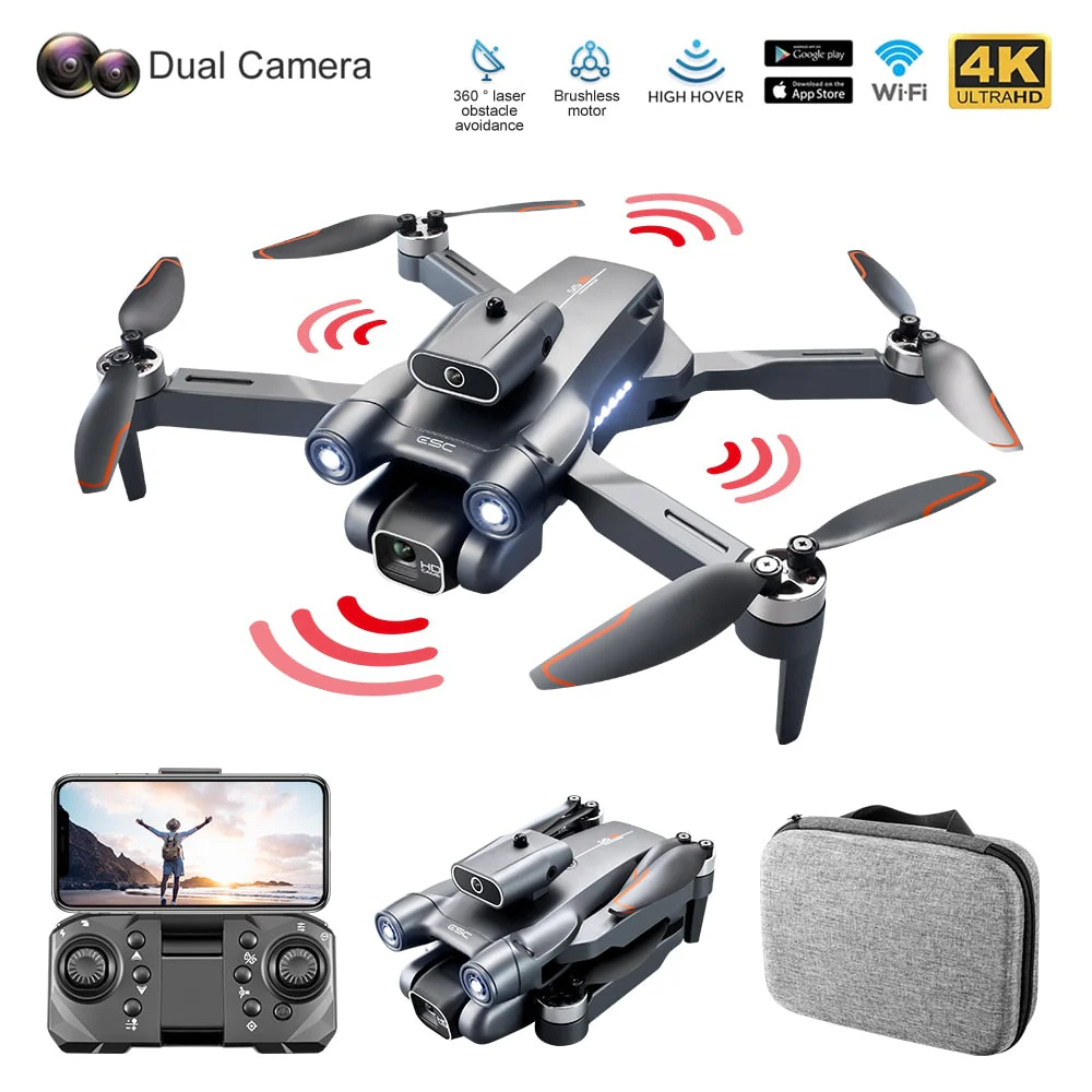 Pro View Aerial Photography Foldable Travel Mini Drone - Image 5