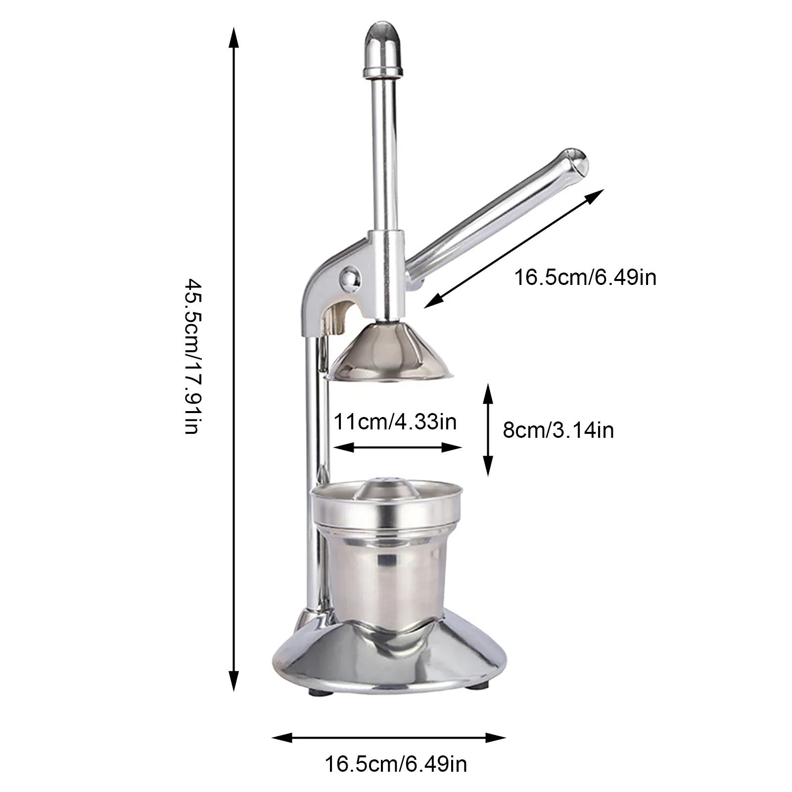 Professional Grade Manual Fruit Squeezer Gadget - Image 7