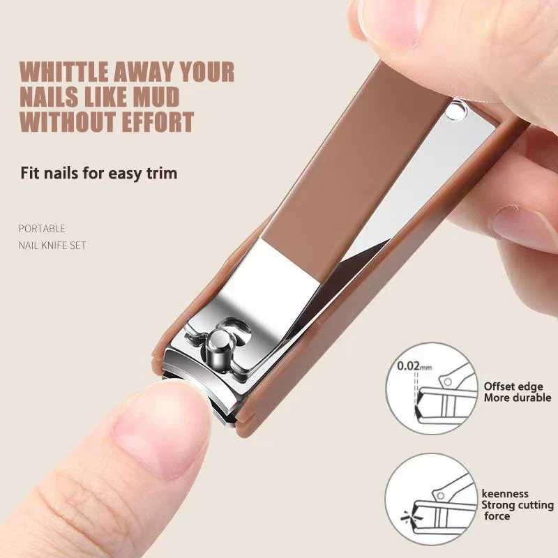 Professional Nail Manicure Stainless Steel Tool Set - Image 2