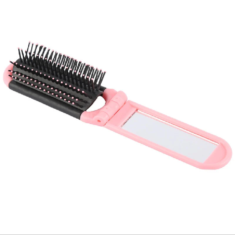Professional Portable Foldable Hair Brush Mirror - Image 8