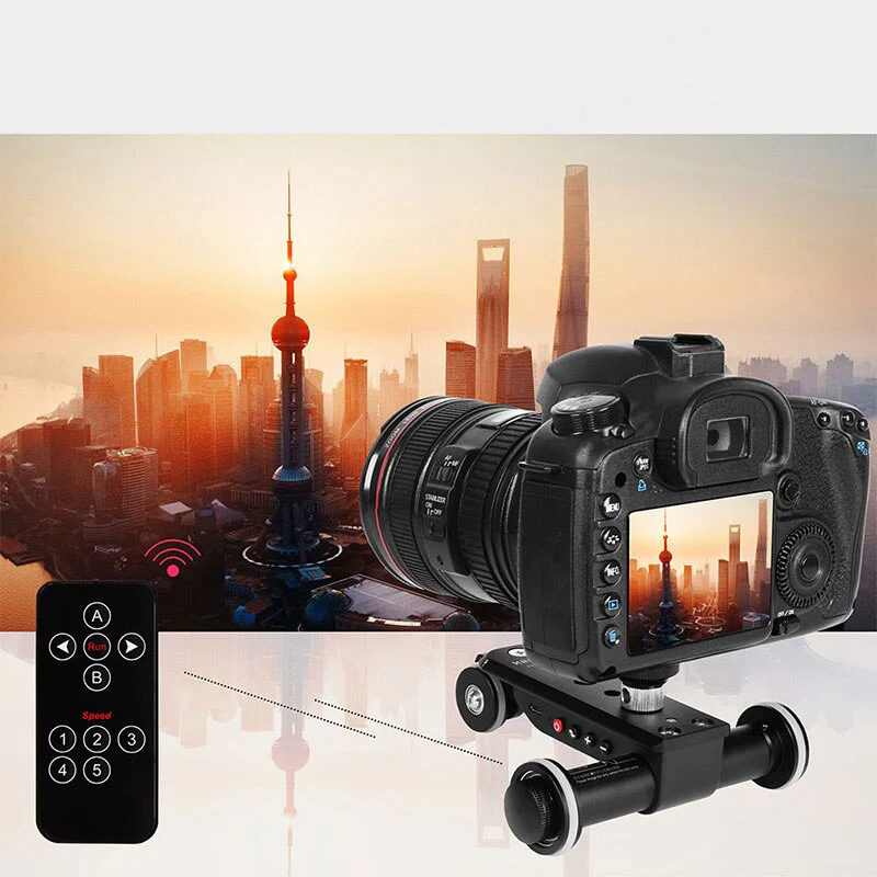 Professional Remote Control Camera Slider Dolly Car - Image 2