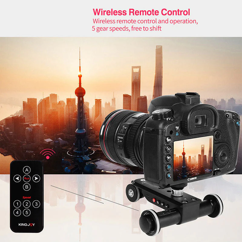 Professional Remote Control Camera Slider Dolly Car - Image 3