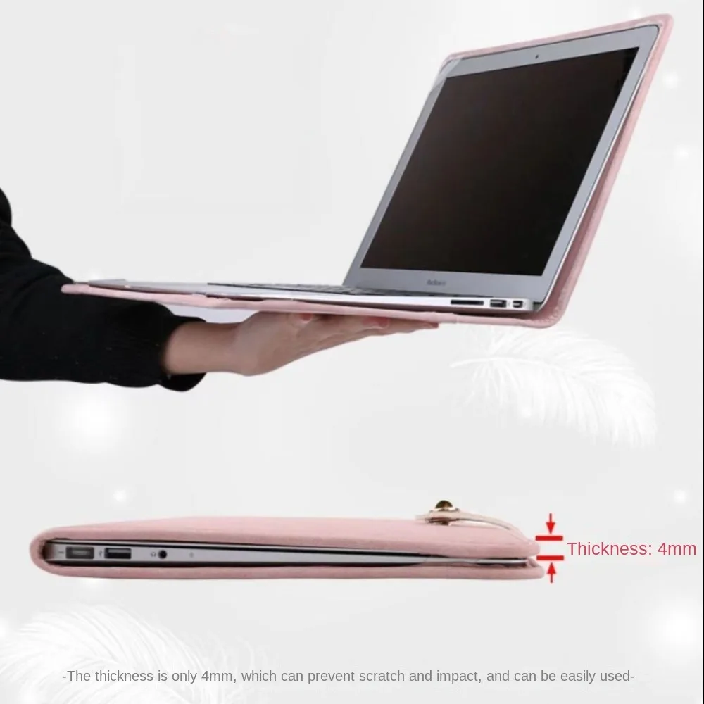 Protective Creative Pink Laptop Bag Case - Image 6