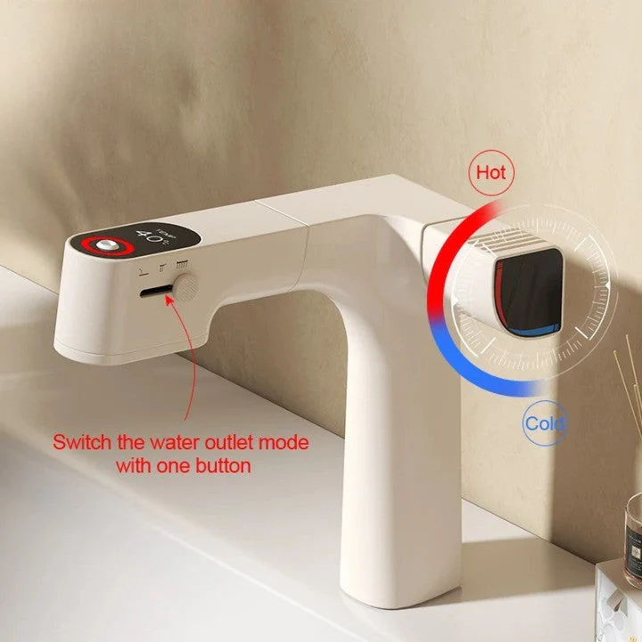 Pull-Out Water Filter LED Temperature Control Faucet - Image 2