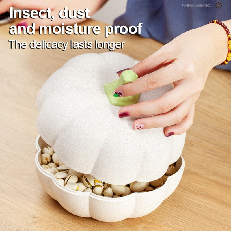 Pumpkin Multi-Layer Snack Storage Box - Image 2