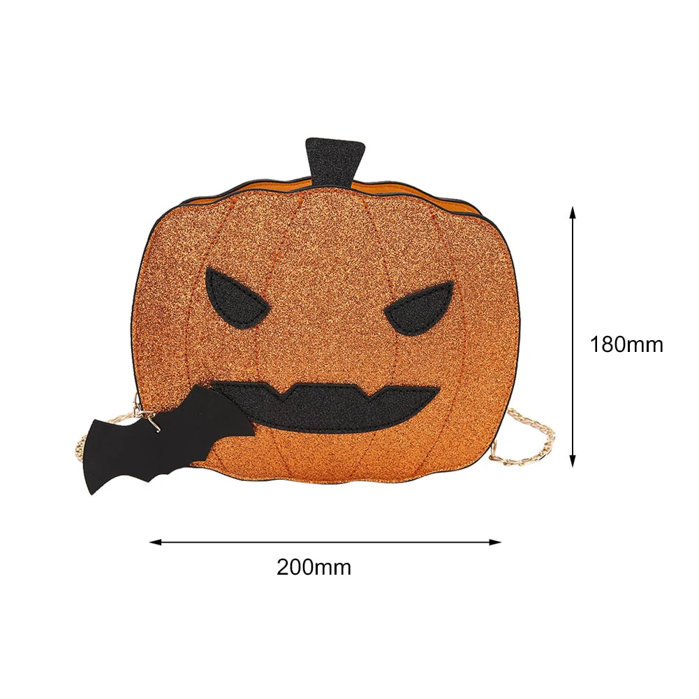 Pumpkin Shape Mini Shoulder Bag - Image 8