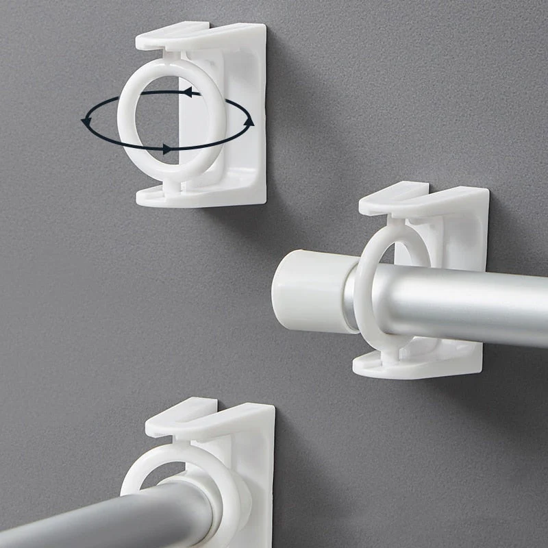 Punch-Free Handy Hook Adjustable Rod Holder - Image 3