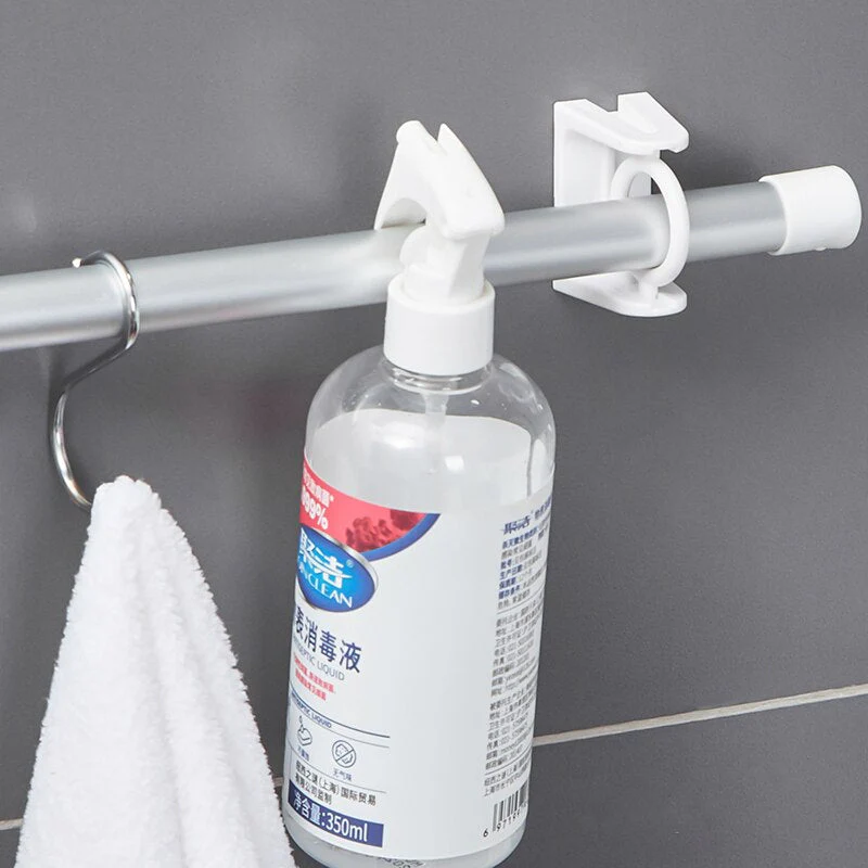 Punch-Free Handy Hook Adjustable Rod Holder - Image 5