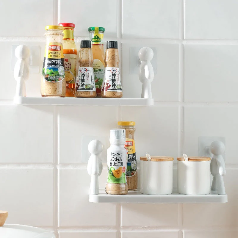 Punch-Free Human Figure Bathroom Shelf - Image 4
