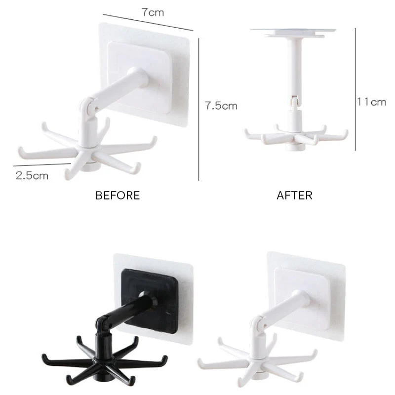 Punch Free Kitchen Dish Hook Organizer - Image 10