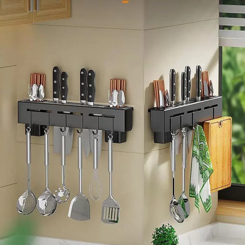Punch-free Kitchen Tableware Storage Rack - Image 4
