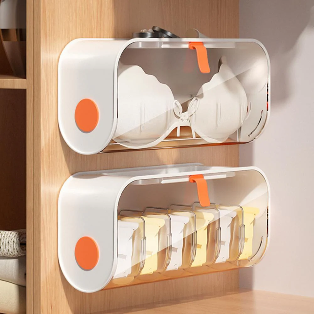 Punch-Free Wall Clothes Organizer Storage Box - Image 5