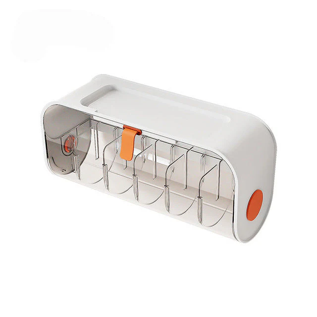 Punch-Free Wall Clothes Organizer Storage Box - Image 8