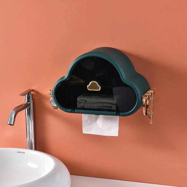 Punch-Free Wall Mounted Waterproof Toilet Paper Holder - Image 6