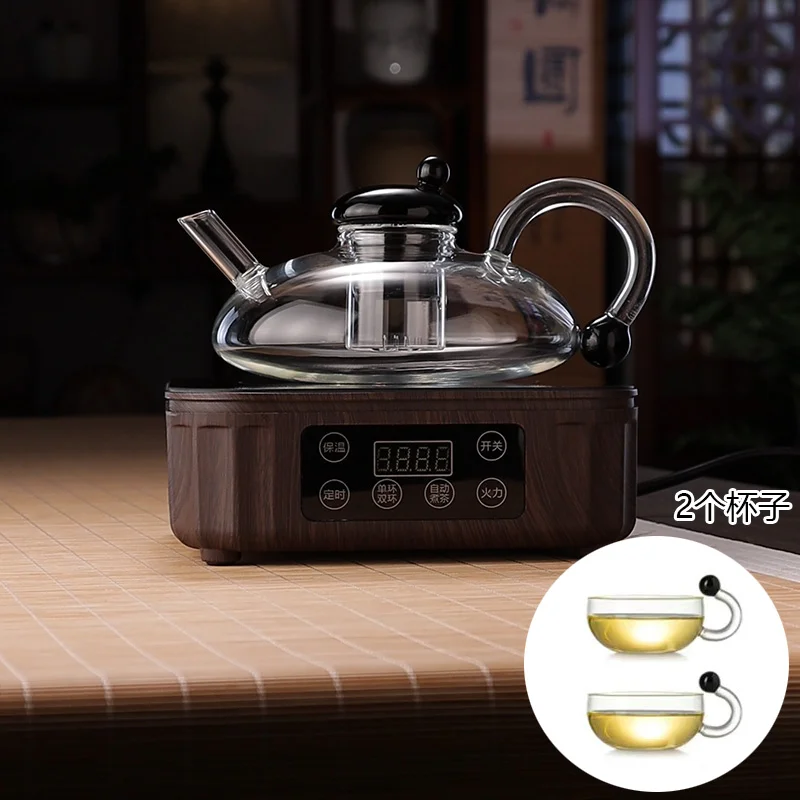 Pure Brew Aesthetic Heat-Resistant Glass Teapot - Image 9