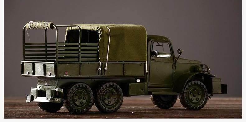 Pure Handmade Vintage WW2 Retro Military Truck - Image 6
