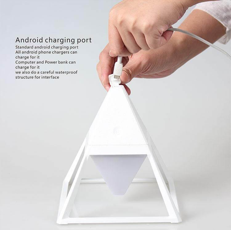 Pyramid Modern Touch Bedroom Lamp Decor - Image 11