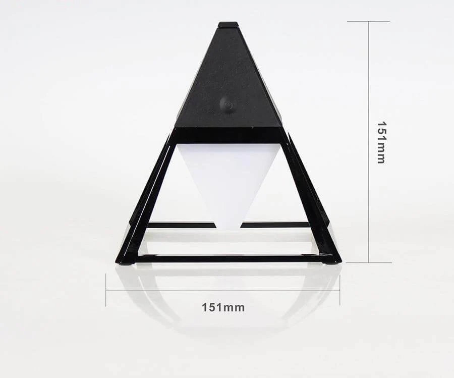 Pyramid Modern Touch Bedroom Lamp Decor - Image 5