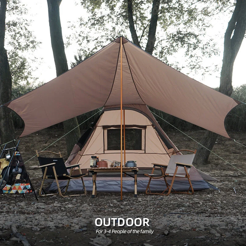 Pyramid Portable Waterproof Camp Pro Tent - Image 3