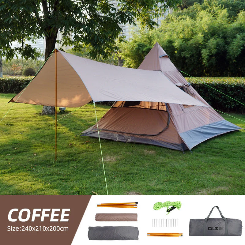 Pyramid Portable Waterproof Camp Pro Tent - Image 5