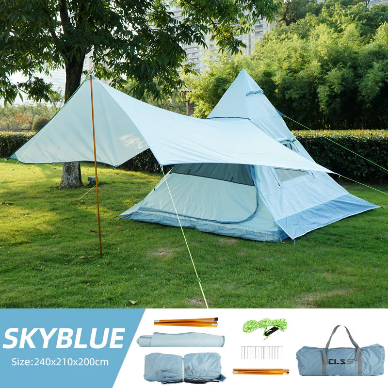 Pyramid Portable Waterproof Camp Pro Tent - Image 6