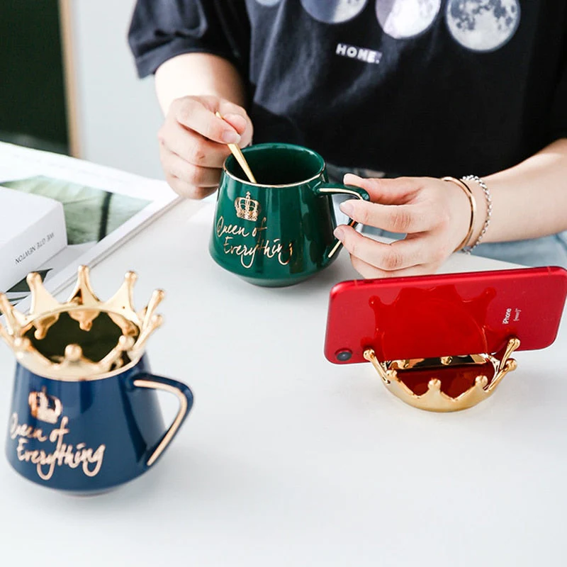 Queen of Everything Ceramic Coffee Mug - Image 5
