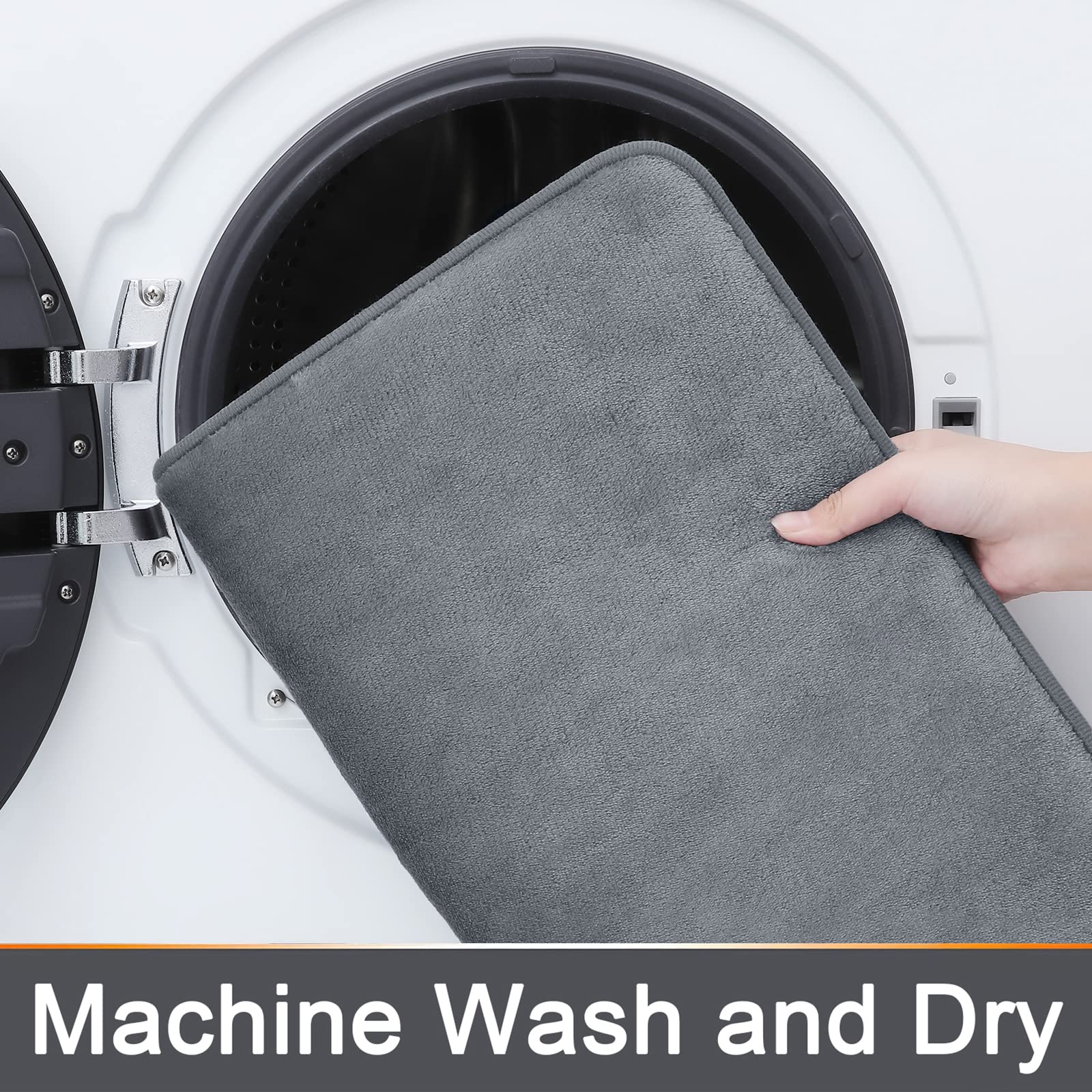 Quick Absorbent Anti Slip Memory Foam Bath Mat - Image 4
