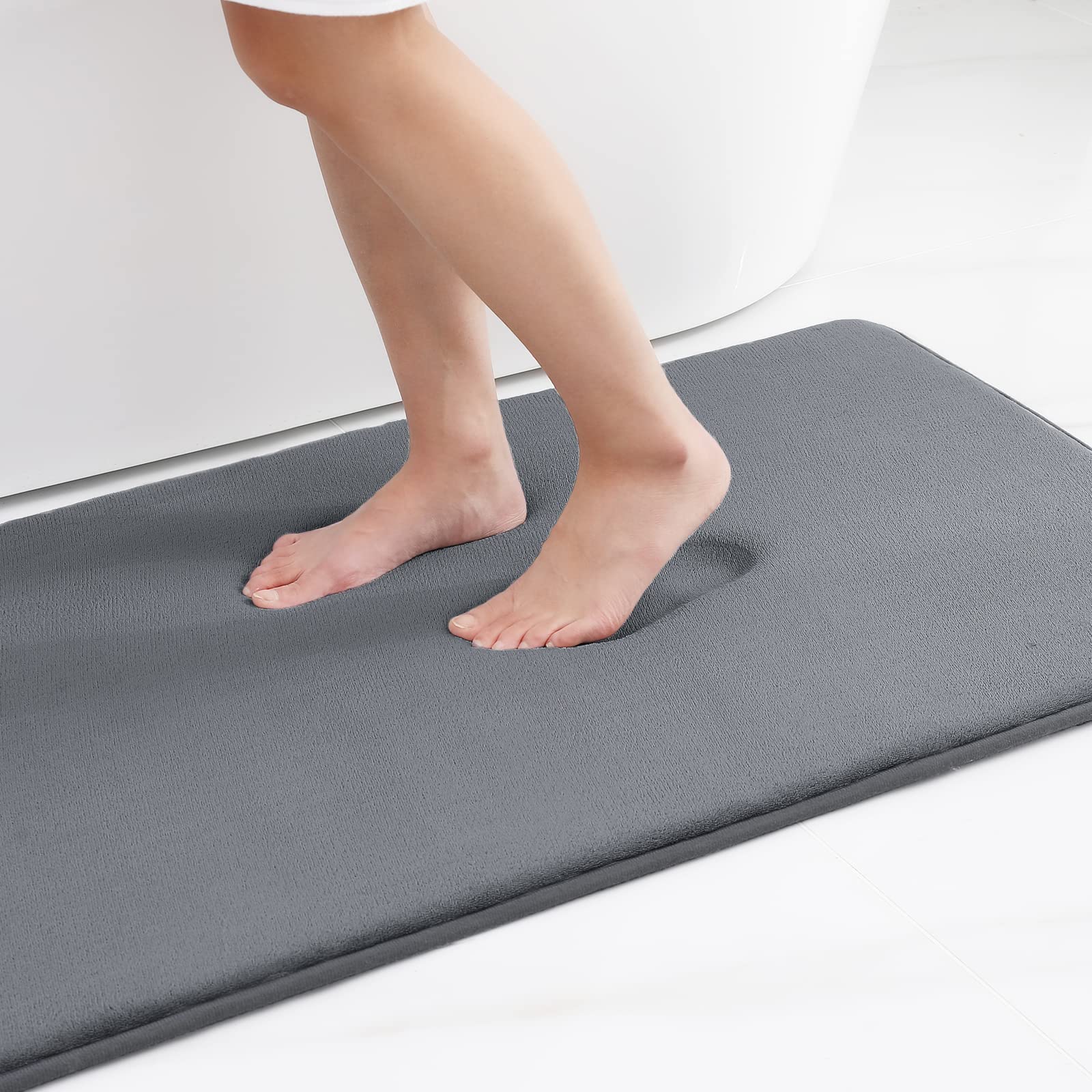 Quick Absorbent Anti Slip Memory Foam Bath Mat - Image 7