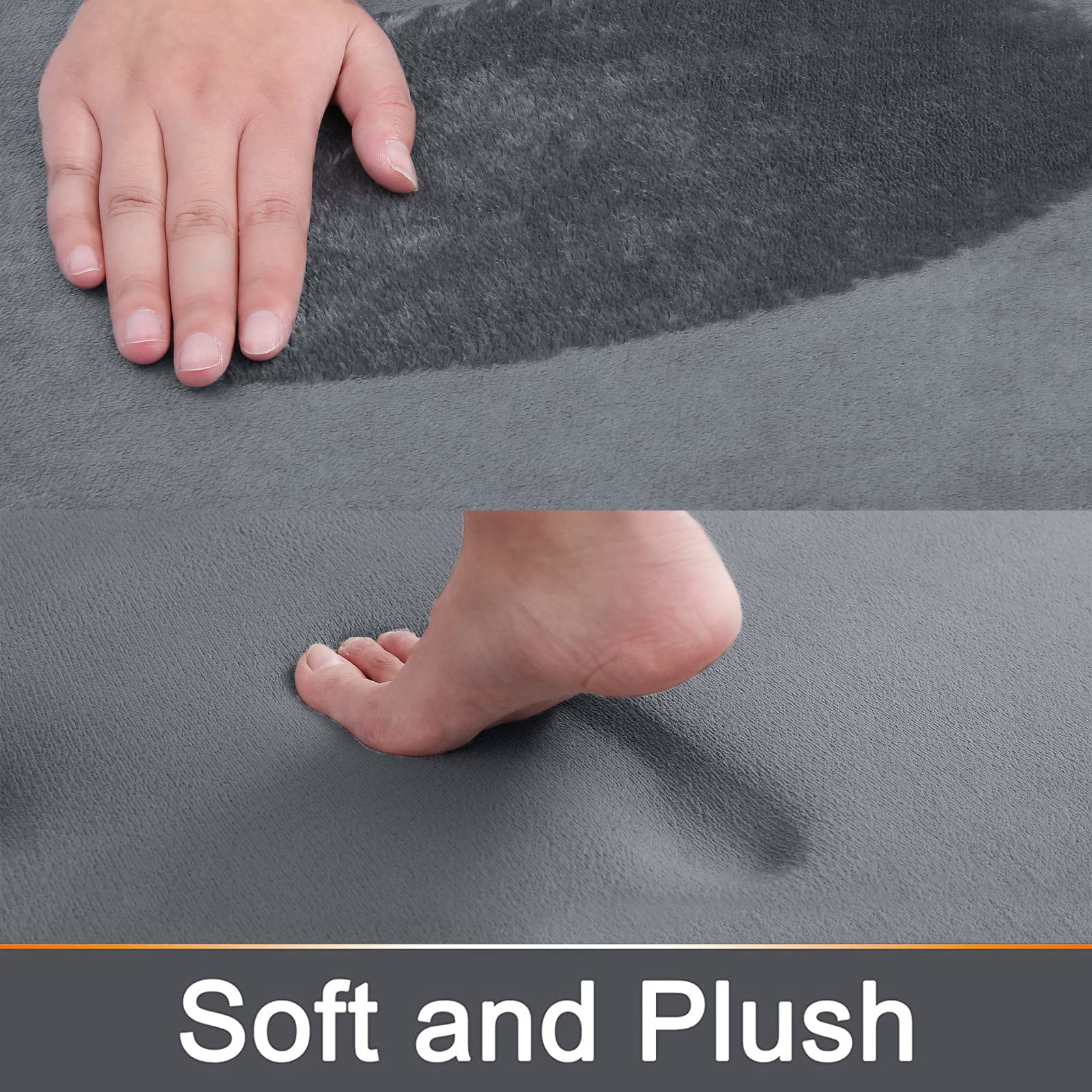 Quick Absorbent Anti Slip Memory Foam Bath Mat - Image 9