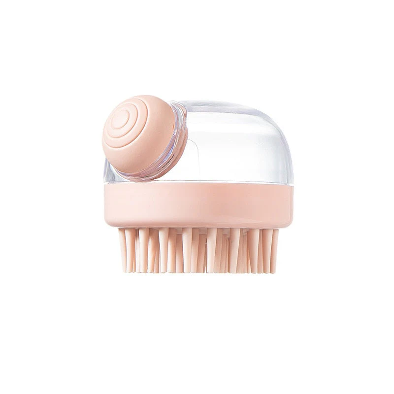Quick Clean Shampoo Dispenser Hair Massager Brush - Image 9