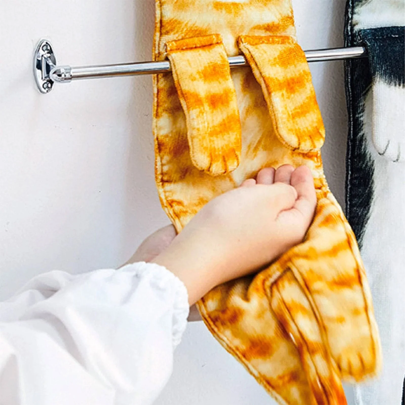Quick-Dry Cat Soft Hand Towels - Image 3
