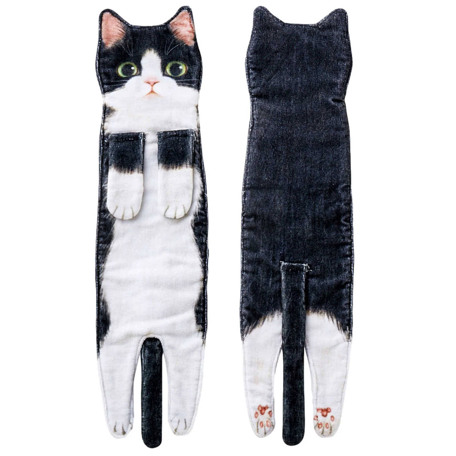 Quick-Dry Cat Soft Hand Towels - Image 4