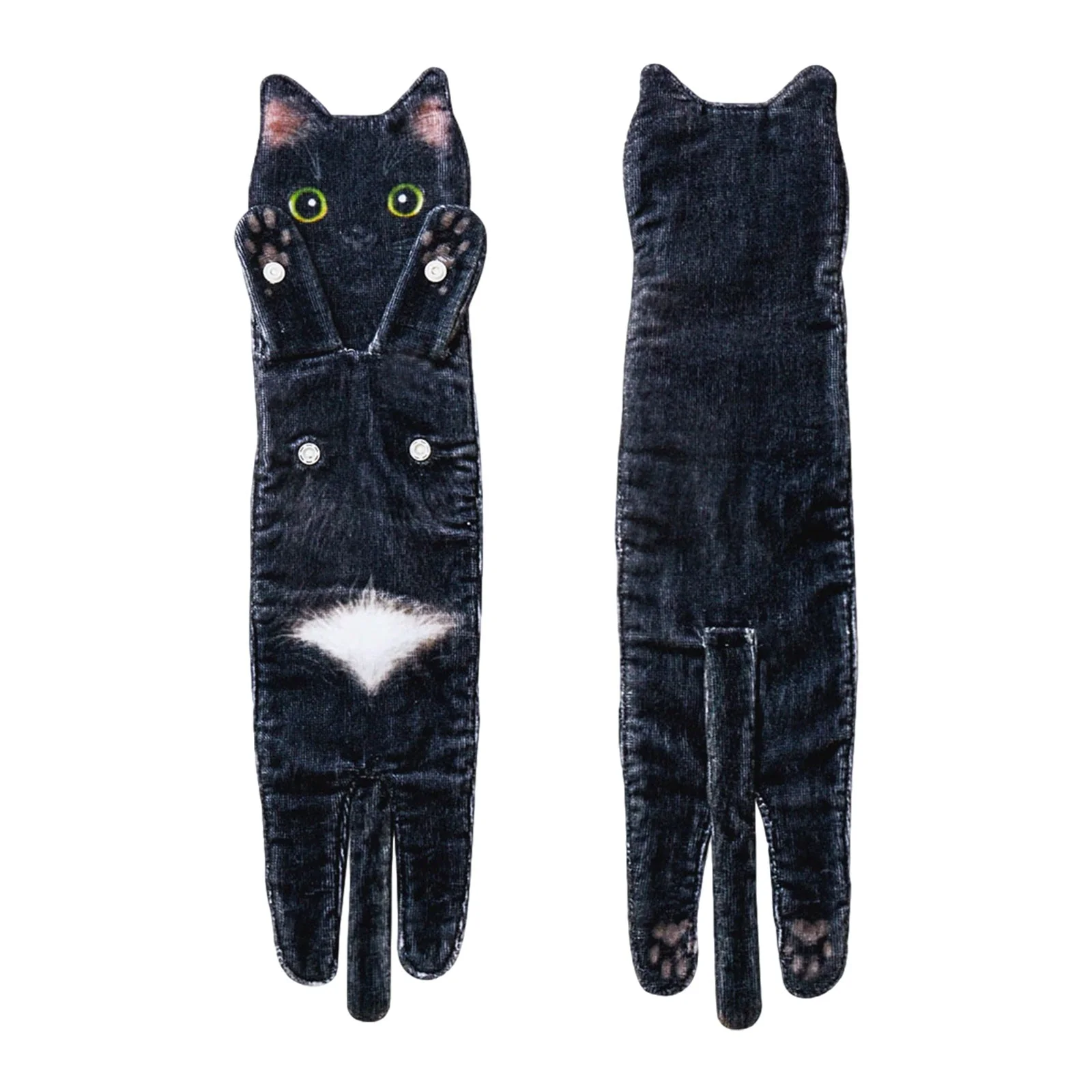 Quick-Dry Cat Soft Hand Towels - Image 8