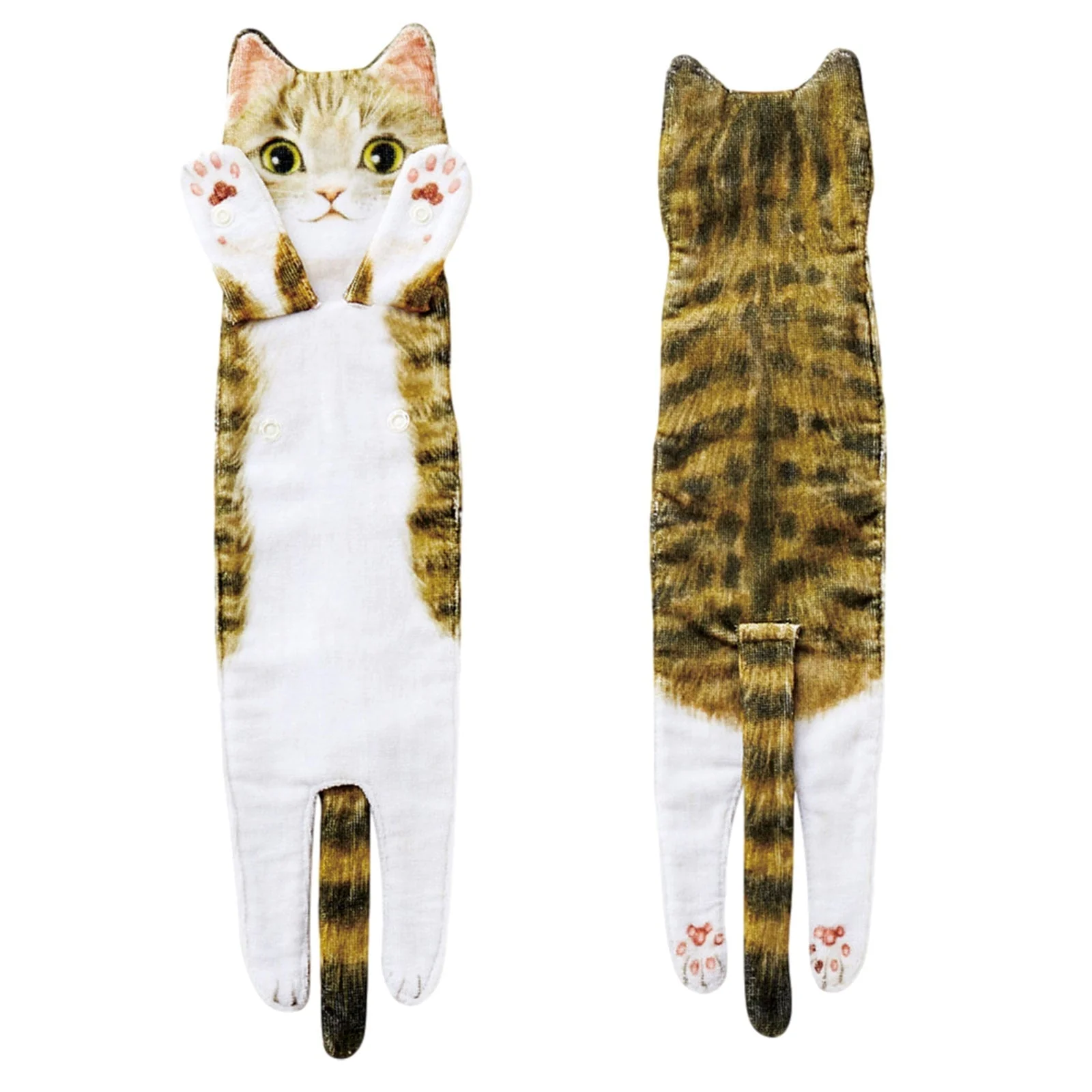 Quick-Dry Cat Soft Hand Towels - Image 9
