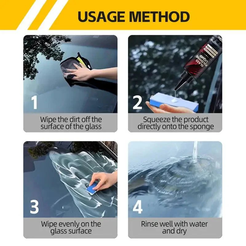 Quick Easy Glass Polishing Stain Cleaner - Image 7