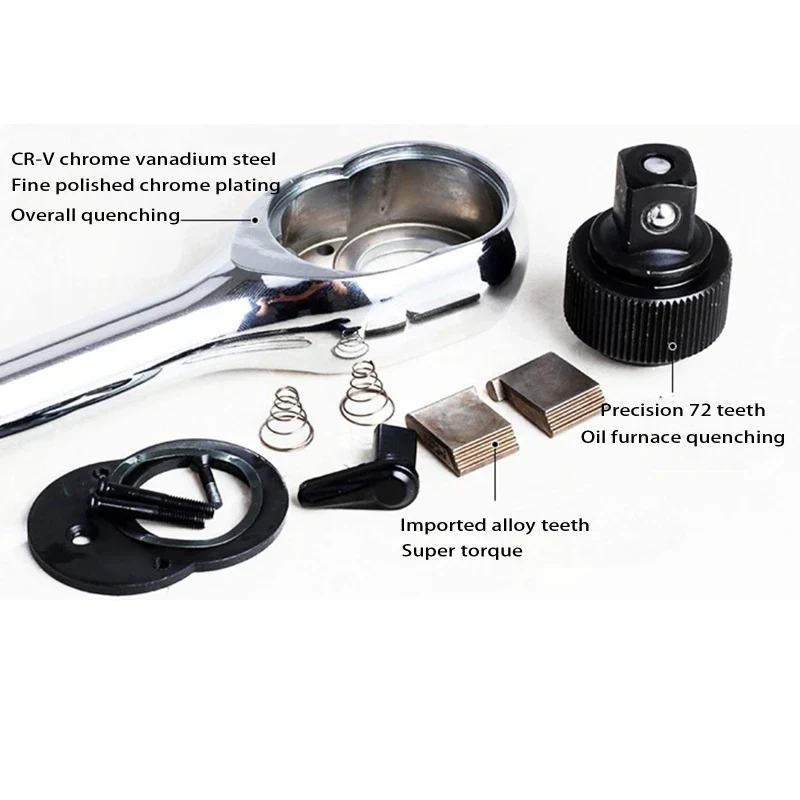 Quick Fix DIY Friendly Ratchet Tool Set - Image 3