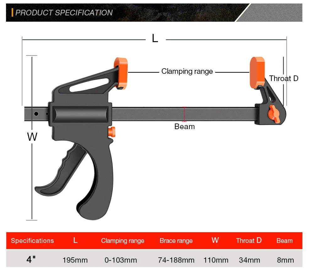 Quick Ratchet Wood Clamp Tool - Image 7
