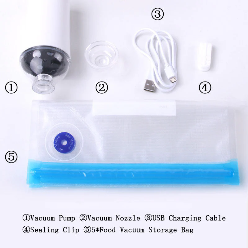 Quick Seal USB Powered Mini Vacuum - Image 4