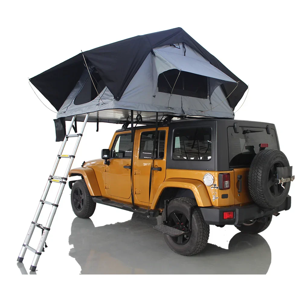 Quick Setup All-Weather Camping Foldable Car Roof Tent - Image 3