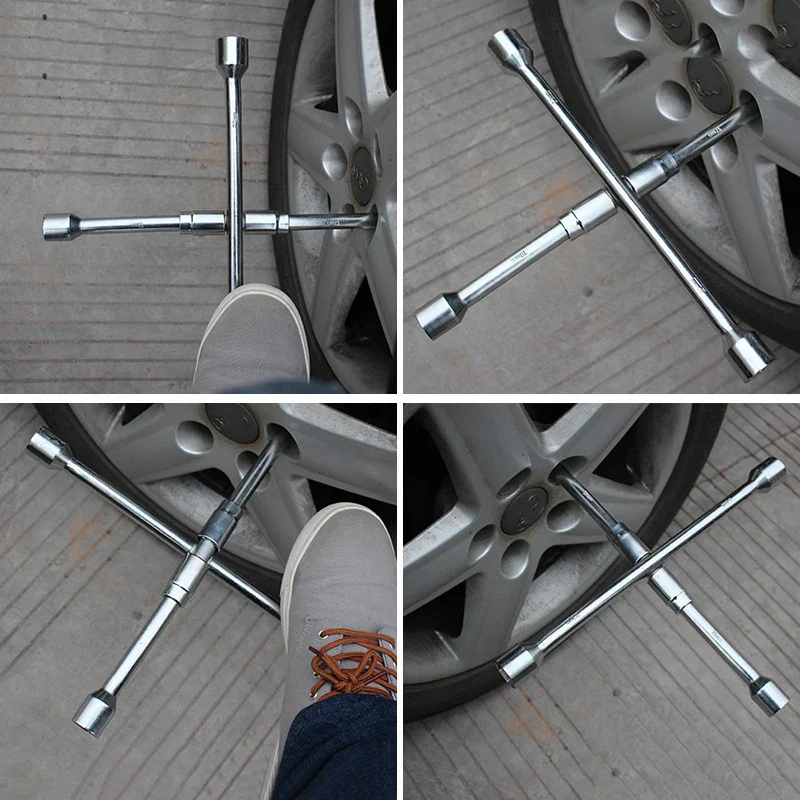 Quick Turn Compact Auto Lever Car Tire Wrench - Image 4