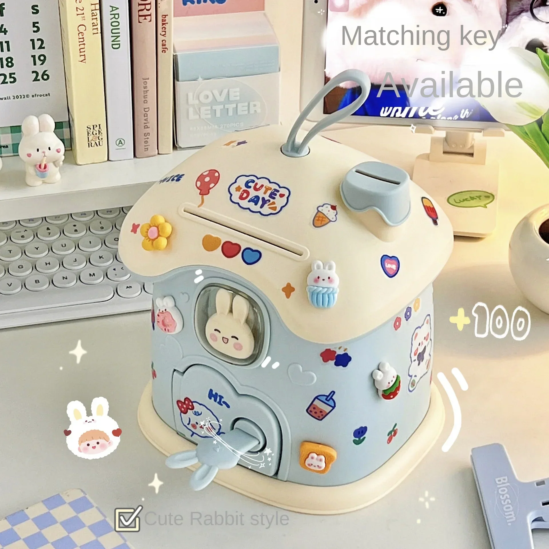 Rabbit Children Money Savings Piggy Bank - Image 2