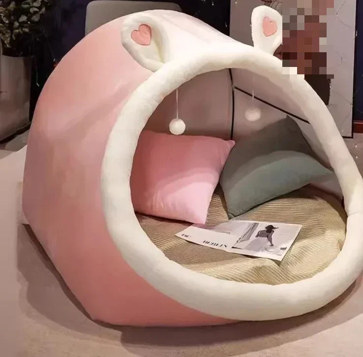 Rabbit Nest Comfy Plush Lazy House Tent - Image 4